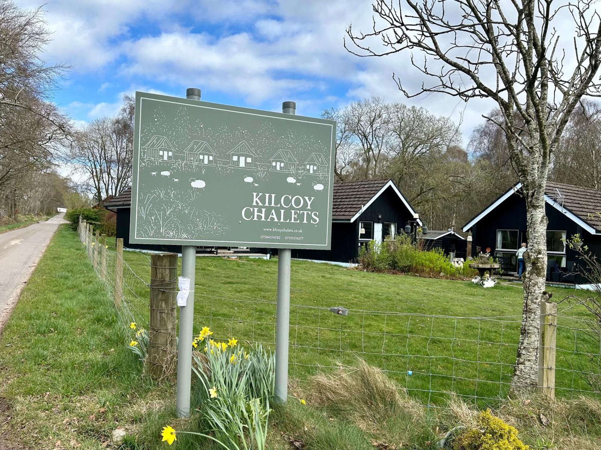 Kilcoy Chalets Мьюир-оф-Орд Экстерьер фото